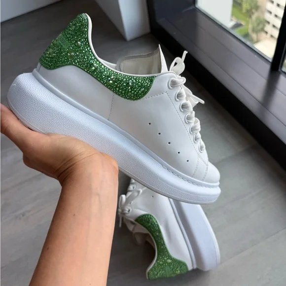 mcqueen oversized sneakers alexander mcqueen mesh trainers